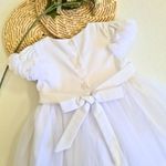 Vestido Batizado Tule