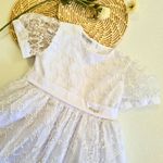 Vestido Batizado Tule Arabescos