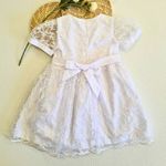Vestido Batizado Tule Arabescos