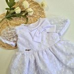Vestido Batizado Tule Encantado