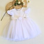 Vestido Batizado Tule