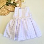 Vestido Batizado Xadrez Com Bolerinho