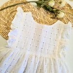 Vestido Infantil em Laise Branco