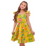 Vestido Melissa Floral Abacate