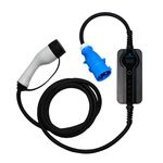 Carregador Portátil para Carro Elétrico Tipo 2 2P+T 32A - Bremen