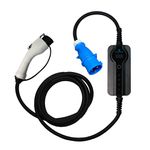 Carregador Portátil para Carro Elétrico Tipo 1 2P+T 32A - Bremen
