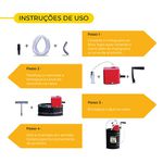 Bomba Manual para Óleo Lubrificante 10L