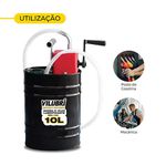 Bomba Manual para Óleo Lubrificante 10L