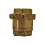 União Check Valve (1-uni e 1-ved) - 1.1/2" - Latão