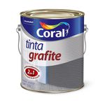Esmalte Sintético Tinta Grafite Claro 3,6L Coral