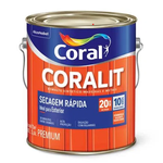 Coralit Esmalte Sintético Secagem Rápida Brilhante 3,6L Coral