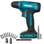 Parafusadeira/Furadeira à Bateria 3/8 12V Ws2550K Wesco