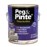 Tinta Acrílica Peg & Pinte Fosco 3,6L Eucatex