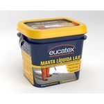 Manta Líquida Impermeabilizante Para Lajes e Telhados 4KG Eucatex