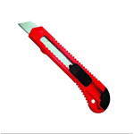 Estilete De Aço Simples 1 Lâmina 18mm 5201 LOTUS