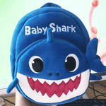 Mochila para cachorro Baby Shark azul