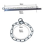 Colar De Elos Inox elo grande 42mm x 3,5mm Enforcador porte Médio/grande/gigante 