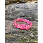 COLEIRA BABY 3cm camuflado rosa
