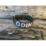 COLEIRA PERSONALIZADA 5cm militar com nome em branco 