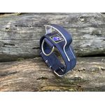 COLEIRA TÁTICA 5cm COM ALÇA azul marinho