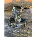 Peitoral universal camuflado MILITAR com detalhe marrom