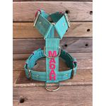 Peitoral universal personalizado poliéster comum tiffany com nome rosa pink