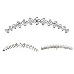 Piercing Labret Cluster 13 Pedras Zircônias Cravadas