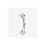 Piercing Barbel Curvo de sobrancelha