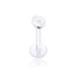Labret de bolinha em Bioflex