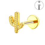 Piercing Mandacaru Cacto R/I 