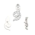  Labret- Cobra com Pedraria Swarovski Lapidadas Confeccionado em Titânio