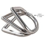Argola Clicker Com Pontas Triangulares