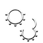 Argola Segmentada Com 7 Esferas (clicker)
