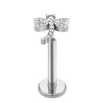 Libelula Labret Com 04 Pedras Cz Lapidadas