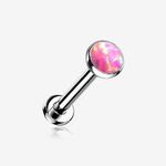 Labret Com Pedra Diversas Coleção Clayt