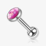 Labret Com Pedra Diversas Coleção Clayt