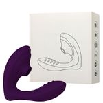 Vibrador de Ponto G com Estimulador de Clitóris 