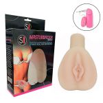 Vagina Realística em CyberSkin com Vibrador e Textura