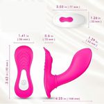 Vibrador de Ponto G - Butterfly-RCT - S-Hande