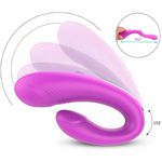 Vibrador de Casal com Controle Recarregável - Heart Sweety-Rct 