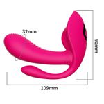 Vibrador de Ponto G com Plug Anal - Dibe