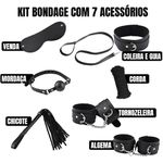  Kit Sado - Preto