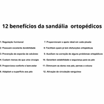 Sandalia 2 Tiras Vermelha