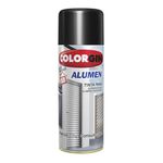 Spray Alumen Preto Fosco - Colorgin