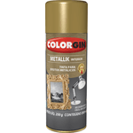 Spray Metallik Dourado - Colorgin