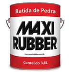 Batida De Pedra Preto 3,6 l - Maxi Rubber