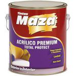 Tinta Acrílica Plus Fosco Branco 3,6l - Maza