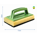 Esponja Limpa Tudo Limpeza Média Verde Maza