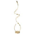 Coluna Fluire Dourado 1xled 30w