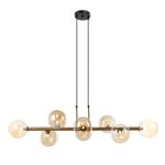Pendente Abaporu Bronze / Champanhe 8xg9 Max 25w